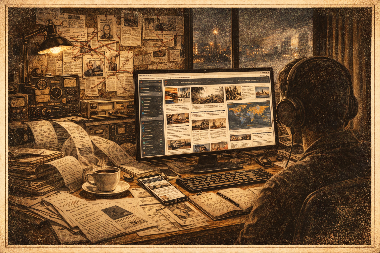 Curated News Feeds — AI-powered RSS aggregation across 400+ source types